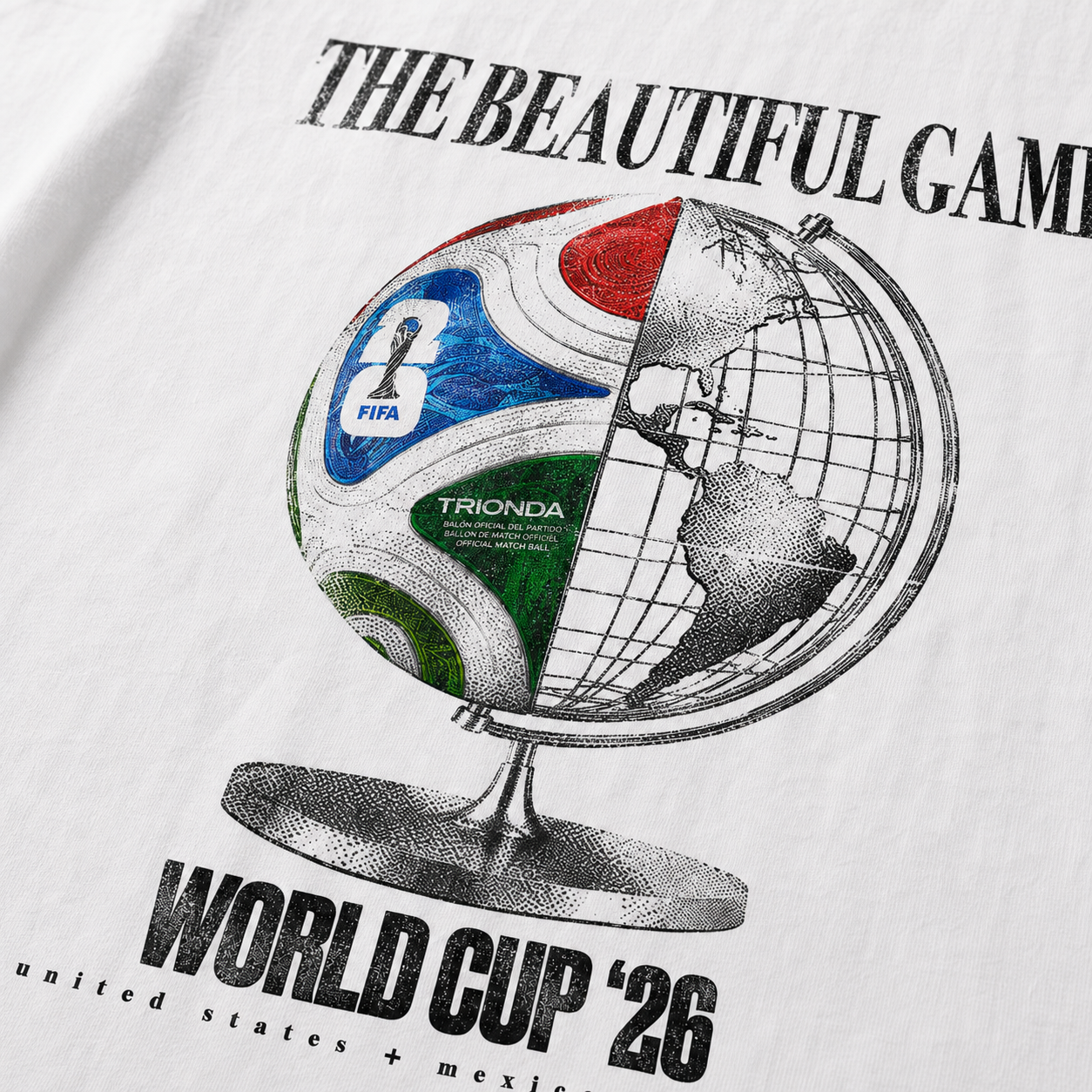 The Beautiful Game Cropped tee