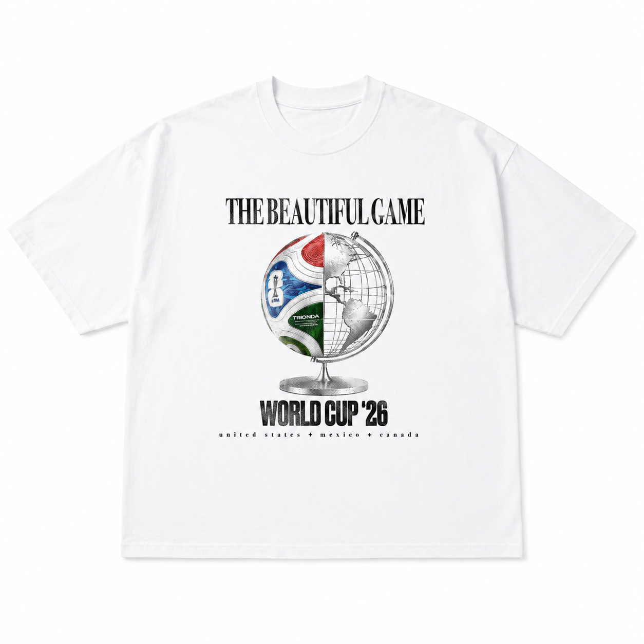 The Beautiful Game Cropped tee