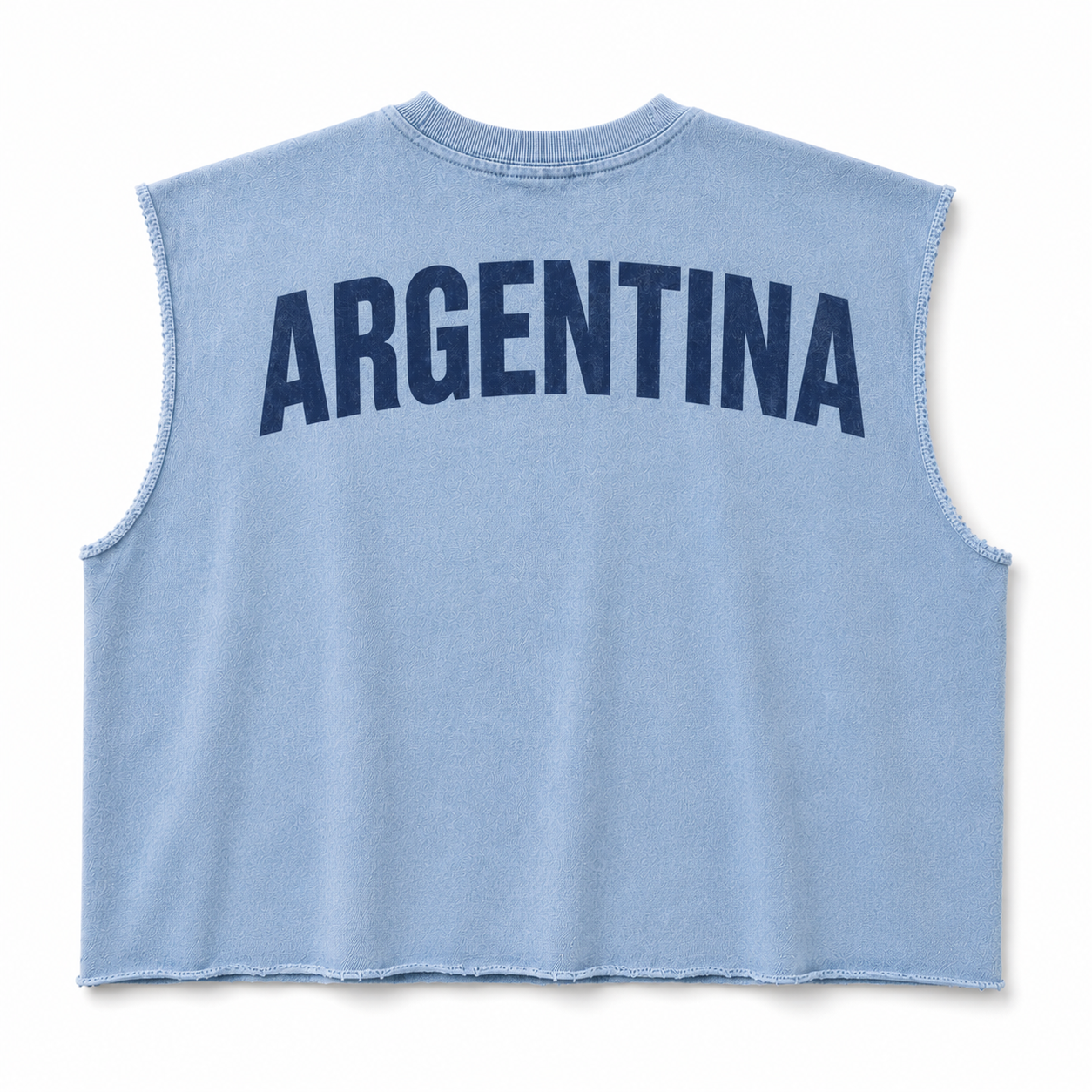 Nation Cropped Muscle Tee