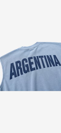Argentina Cropped tee