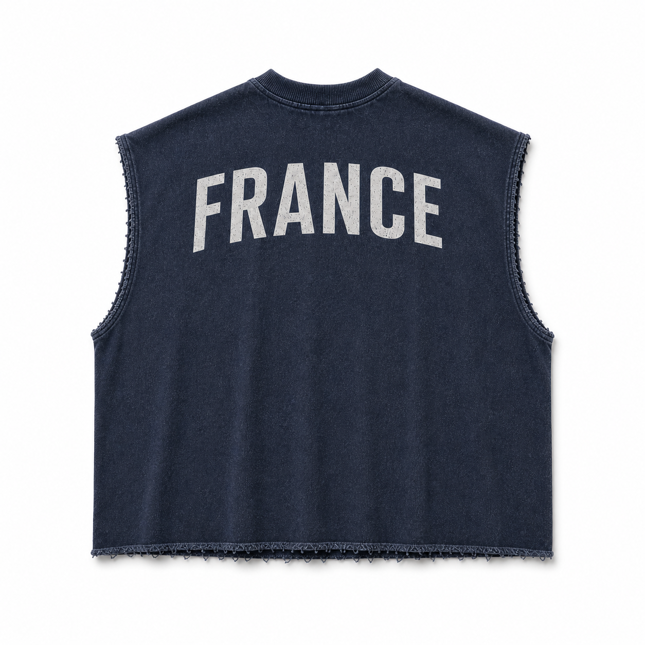 Nation Cropped Muscle Tee