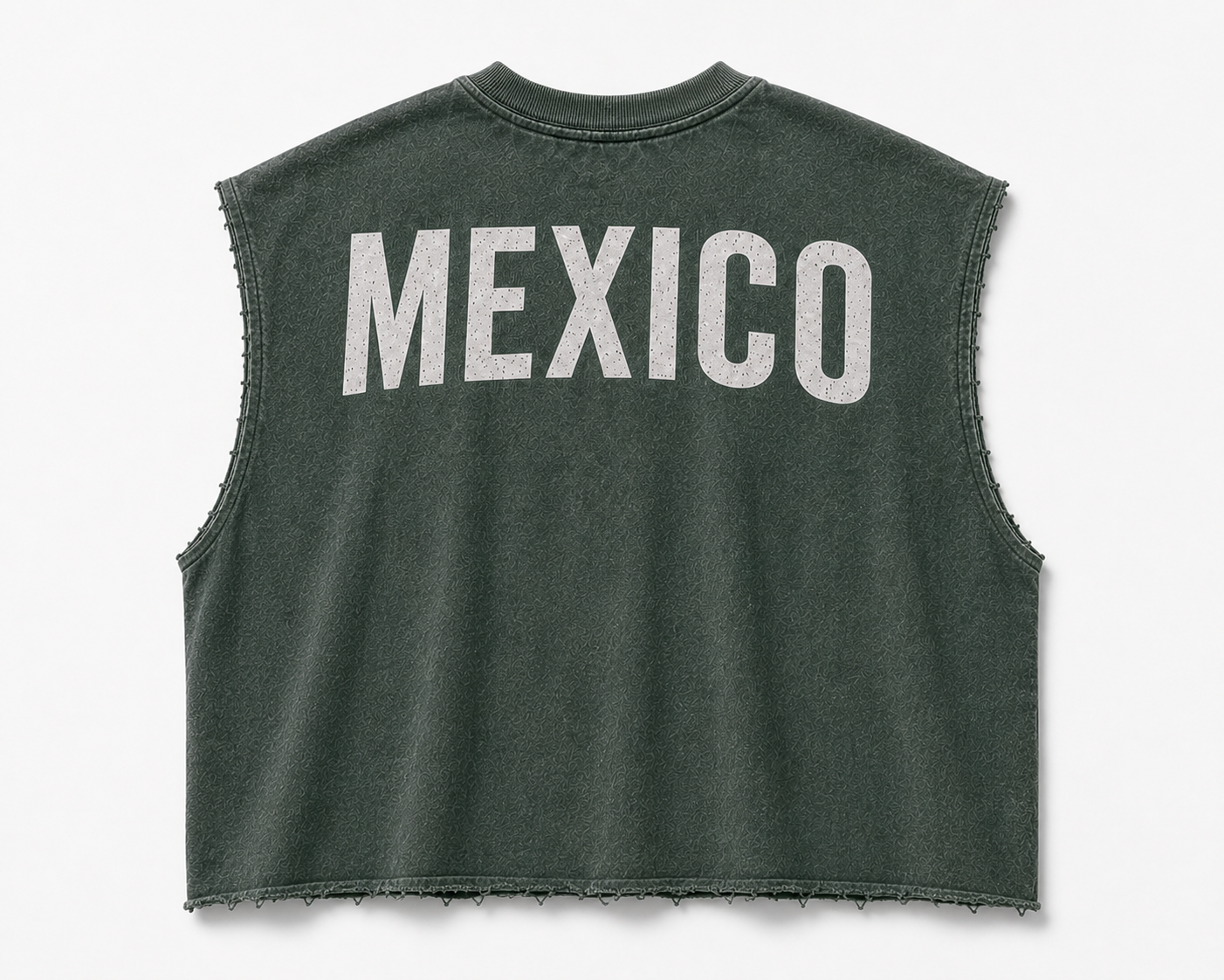 Nation Cropped Muscle Tee