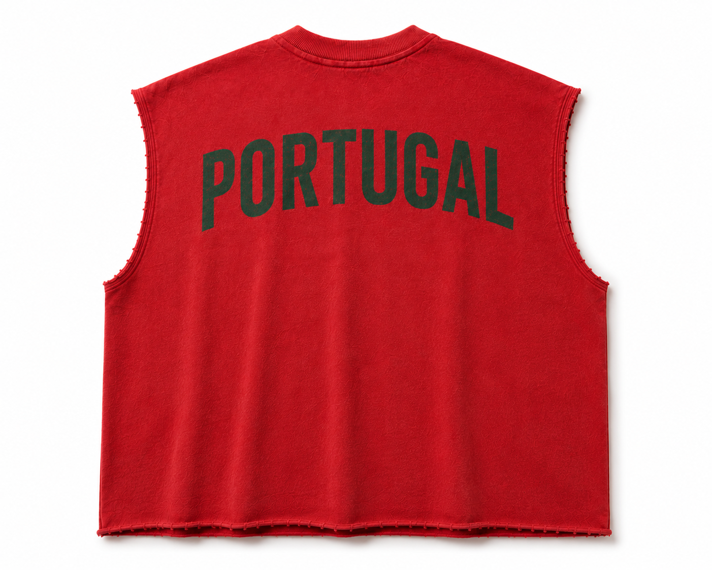 Nation Cropped Muscle Tee