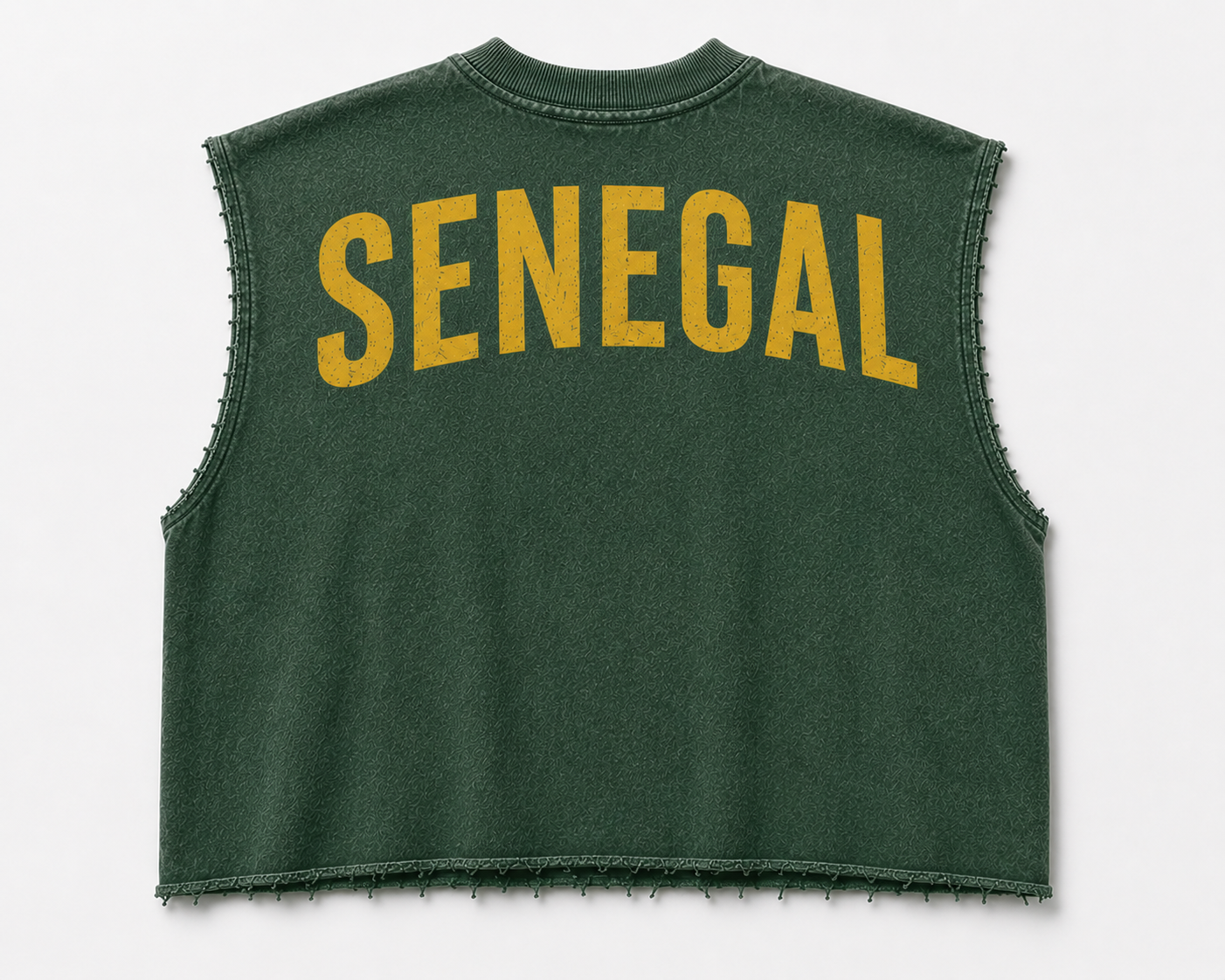 Nation Cropped Muscle Tee