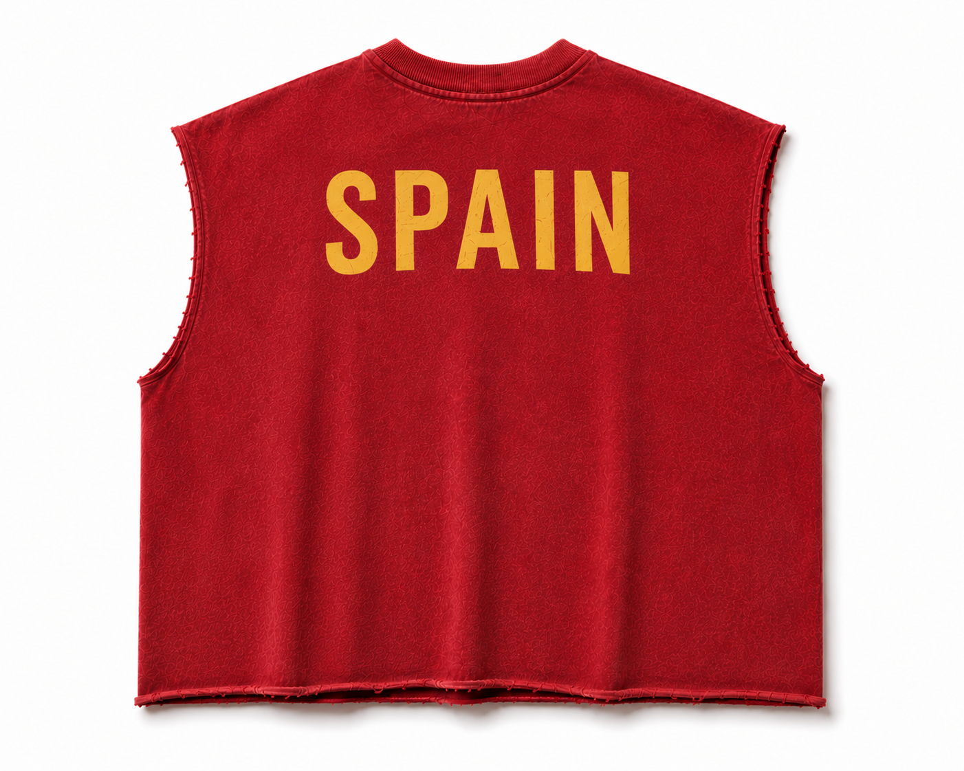 Nation Cropped Muscle Tee